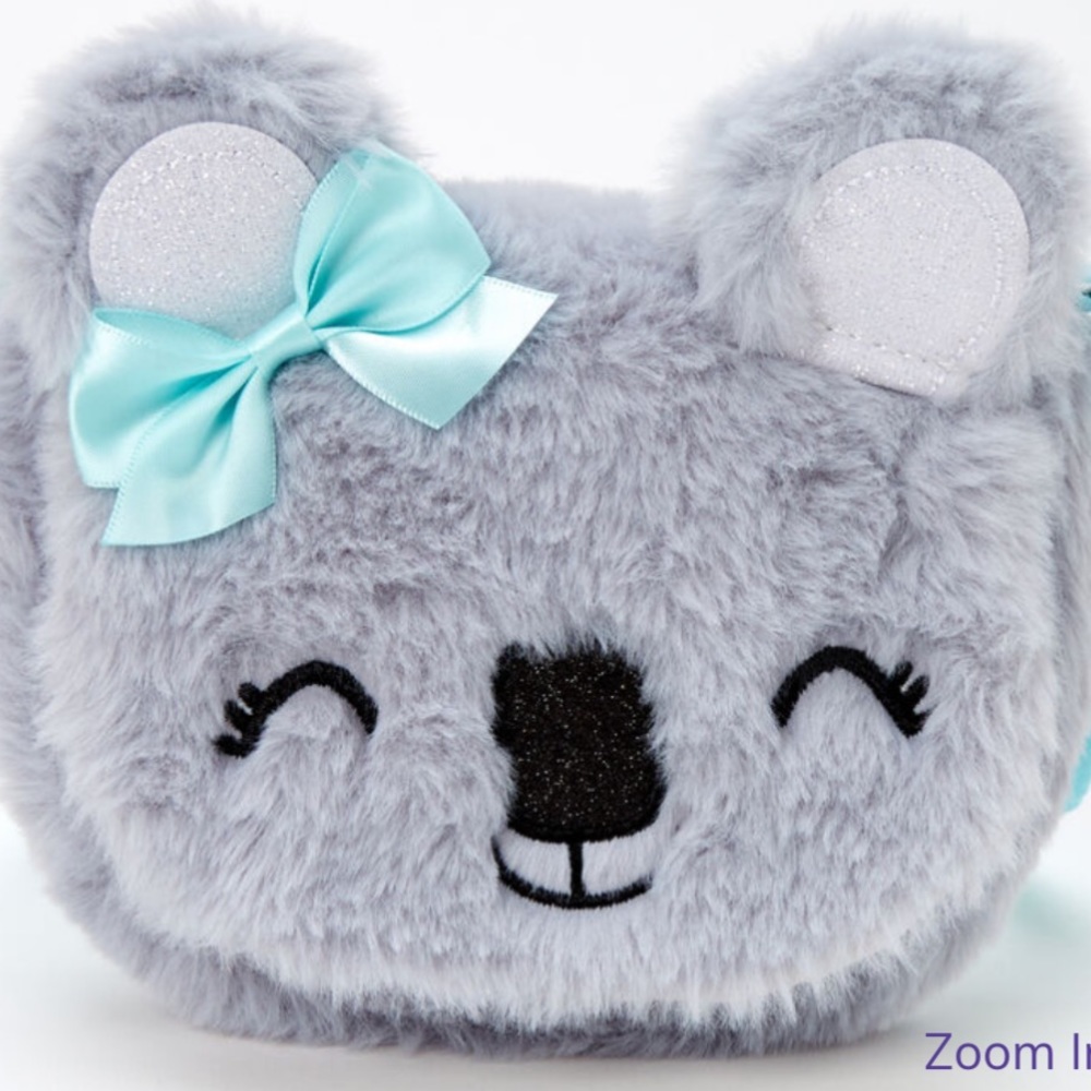 Furry Koala Bear Crossbody Bag kawaii